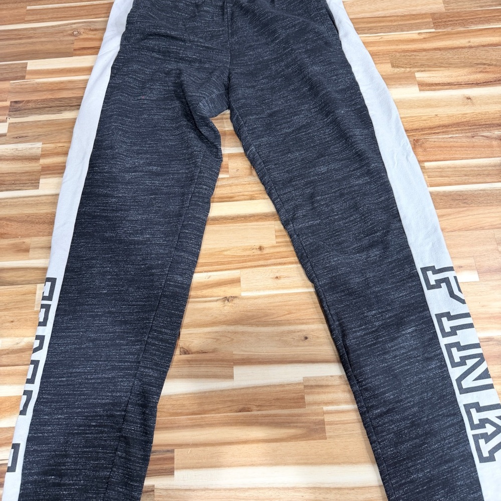 Pink by Victoria secretBlack Heather Side-Stripe Athleisure Leggings